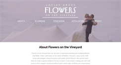 Desktop Screenshot of flowersonthevineyard.com