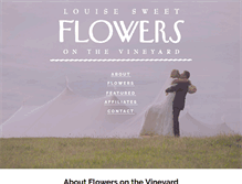 Tablet Screenshot of flowersonthevineyard.com